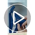 Blue 6-Pack Commercial Wet Mop Handles Heavy Duty 57-Inch Industrial Mop Sticks