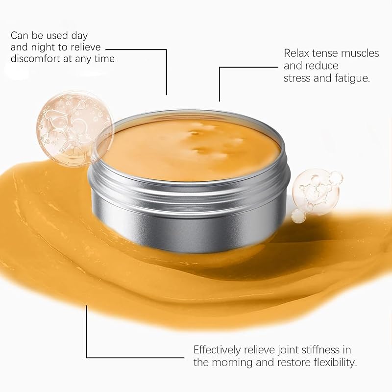 Joint & Muscle Soothing Cream with Arnica Oil, Camphor Blue & Chamomile Extract (1PCS) – Herbal Cooling Balm