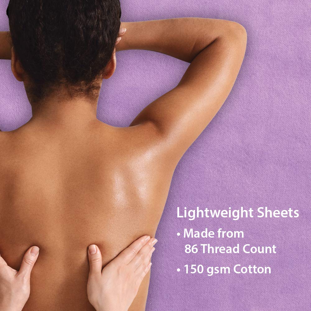 Premium Designer Flannel Massage Sheet Set - 3-Piece, Island Tranquility for Massage Tables
