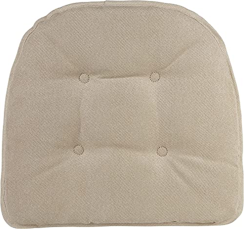 Linear Stone 6-Pack Non-Slip U-Shaped Chair Cushions for Dining & Office