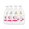 Dove Advanced Care Hand Wash - Moisturizing Liquid Soap with Dragon Fruit & Coconut, 4 Pack
