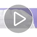 White Queen Mattress Topper 3 Inch Dual Layer Memory Foam Pillow Top