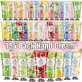 154 Pack Hand Cream Gifts Set for Women,Easter Basket Stuffers,Mothers Day Gifts,Teacher Appreciation Gift,Nurse Week Gift,Mini Hand Lotion Travel Size in Bulk for Dry Cracked Hands