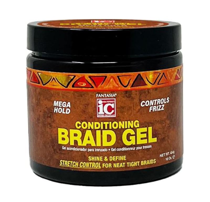 Fantasia IC Conditioning Braid Gel 16 oz – Sulfate Free, Cruelty Free