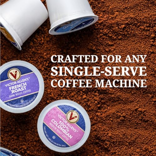 Victor Allen's Morning Blend Light Roast Coffee Pods - 200 Count for Keurig K-Cup Brewers