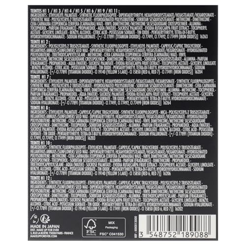 Make Up For Ever HD Skin All-In-One Face Palette - Harmony 1, 0.9 oz