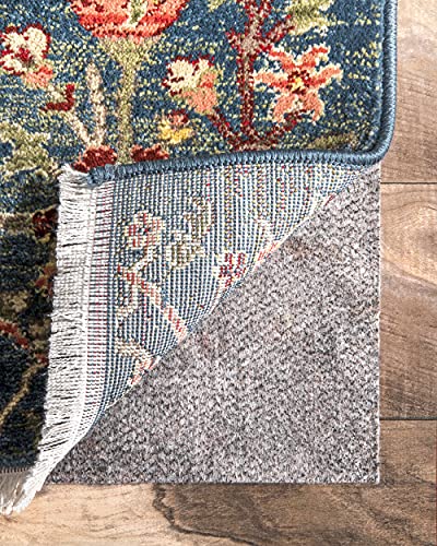 Grey 8' x 10' Eco-Friendly Felt Rug Pad - Non-Slip Floor Protector