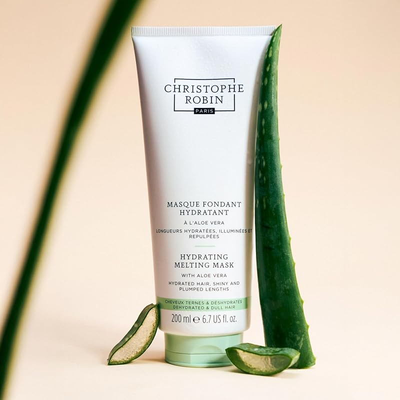 Christophe Robin Hydrating Melting Mask With Aloe — Travel Size 2.5 fl oz + 6.7 fl oz (Pack)