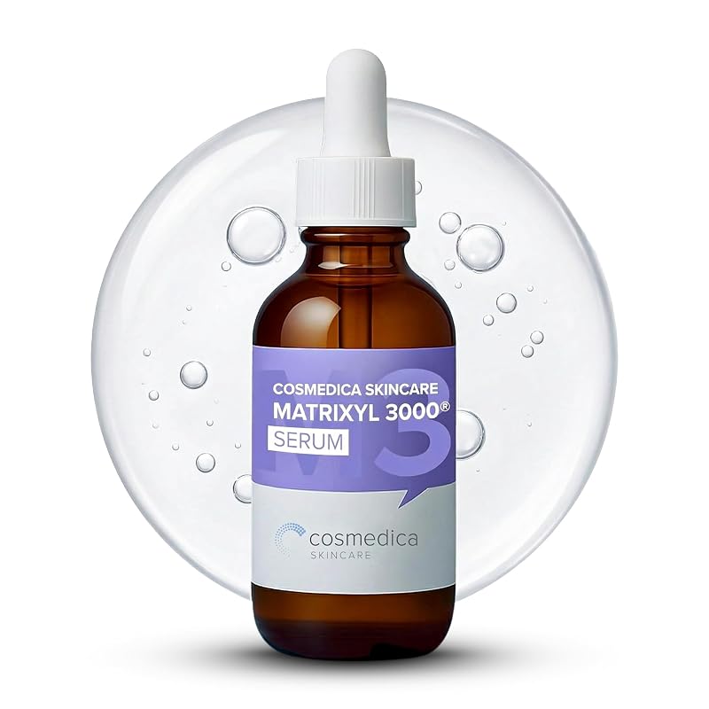 Peptide Serum with Matrixyl 3000 & Hyaluronic Acid – 2oz, Anti-Aging Facial Serum