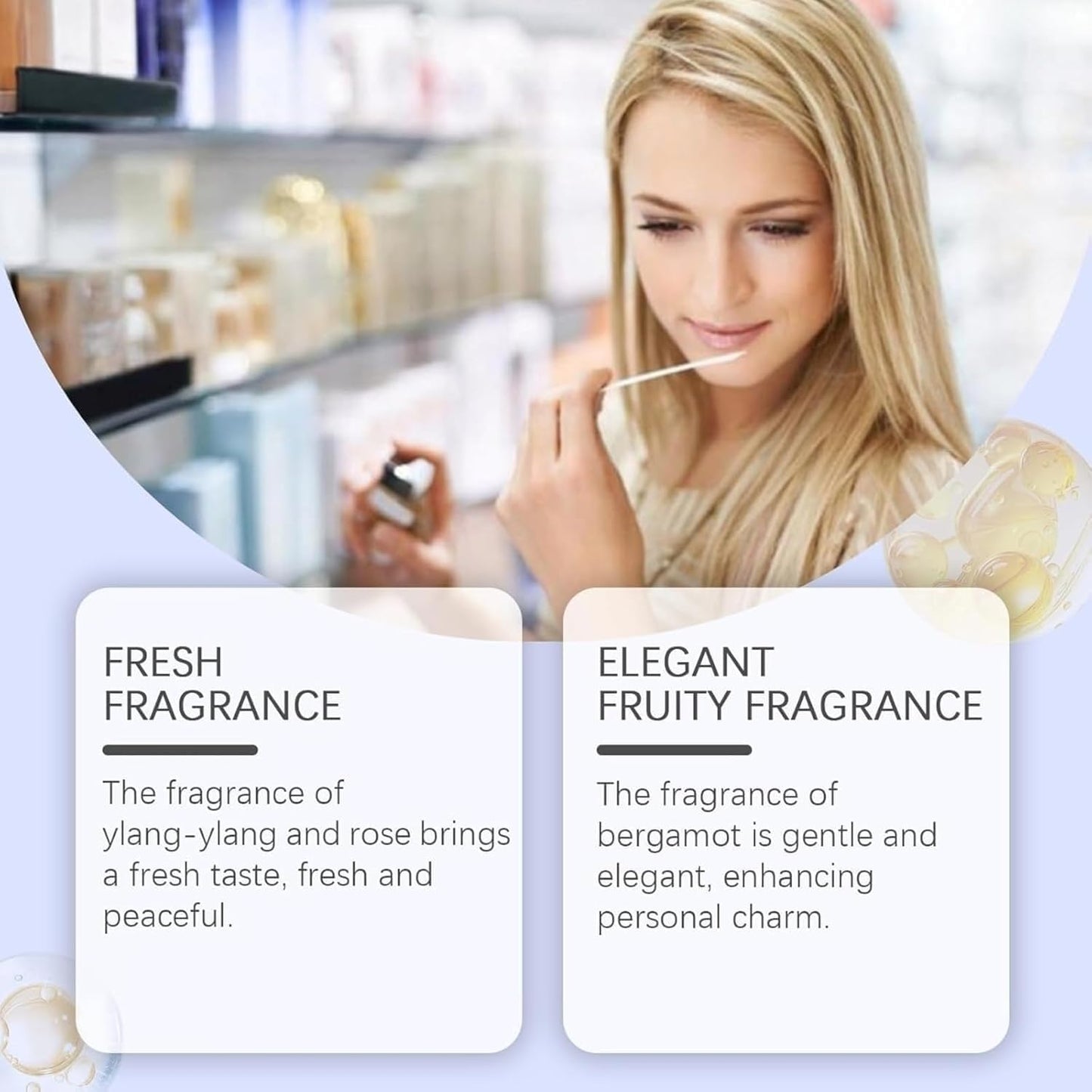 Ebyveen Baby Powder Perfume, Elyven Perfumes Powder, Baby-Soft Perfume Spray, an Eau De Parfum, 35ml (Bedtime)