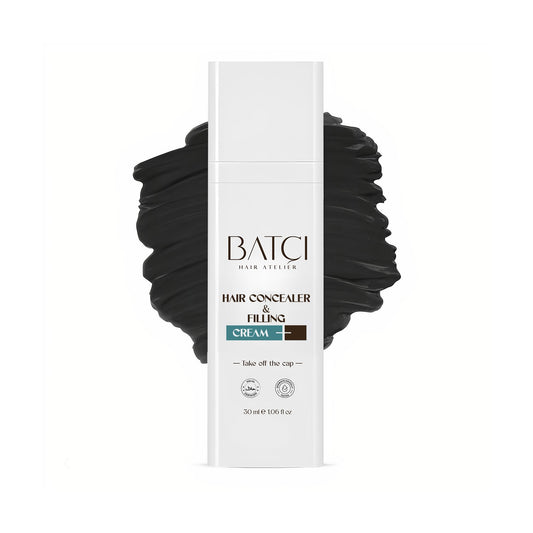 Batcı Hair Concealer & Filling Cream for Bald Spots & Thinning Hair – Waterproof, Sweat-Proof Scalp Coverage – Natural Root Touch-Up Cream for Men & Women – 30ml