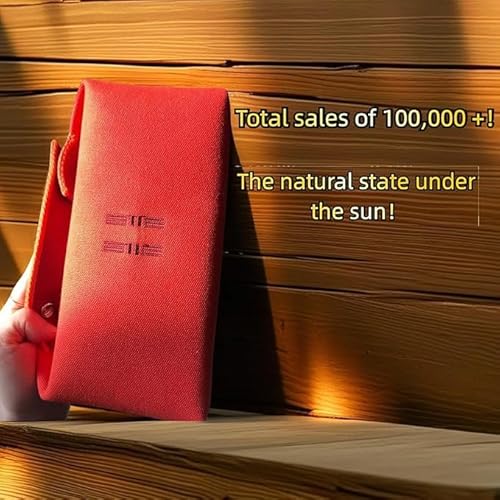 Fashion Makeup Bag for Women, Orange Red Canvas Make up Travel Bag, Hanging Cosmetic Bag Organizer for Wome