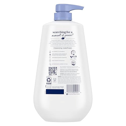 Dove Serum Body Wash Ultra Gentle hydrating cleanse with only 10 essential ingredients 18.5 Fl Oz