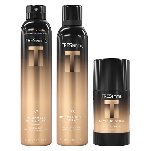 TRESemmé Workable Hairspray & Texturizing Spray 3 Pack with Vanilla & Sandalwood Scent