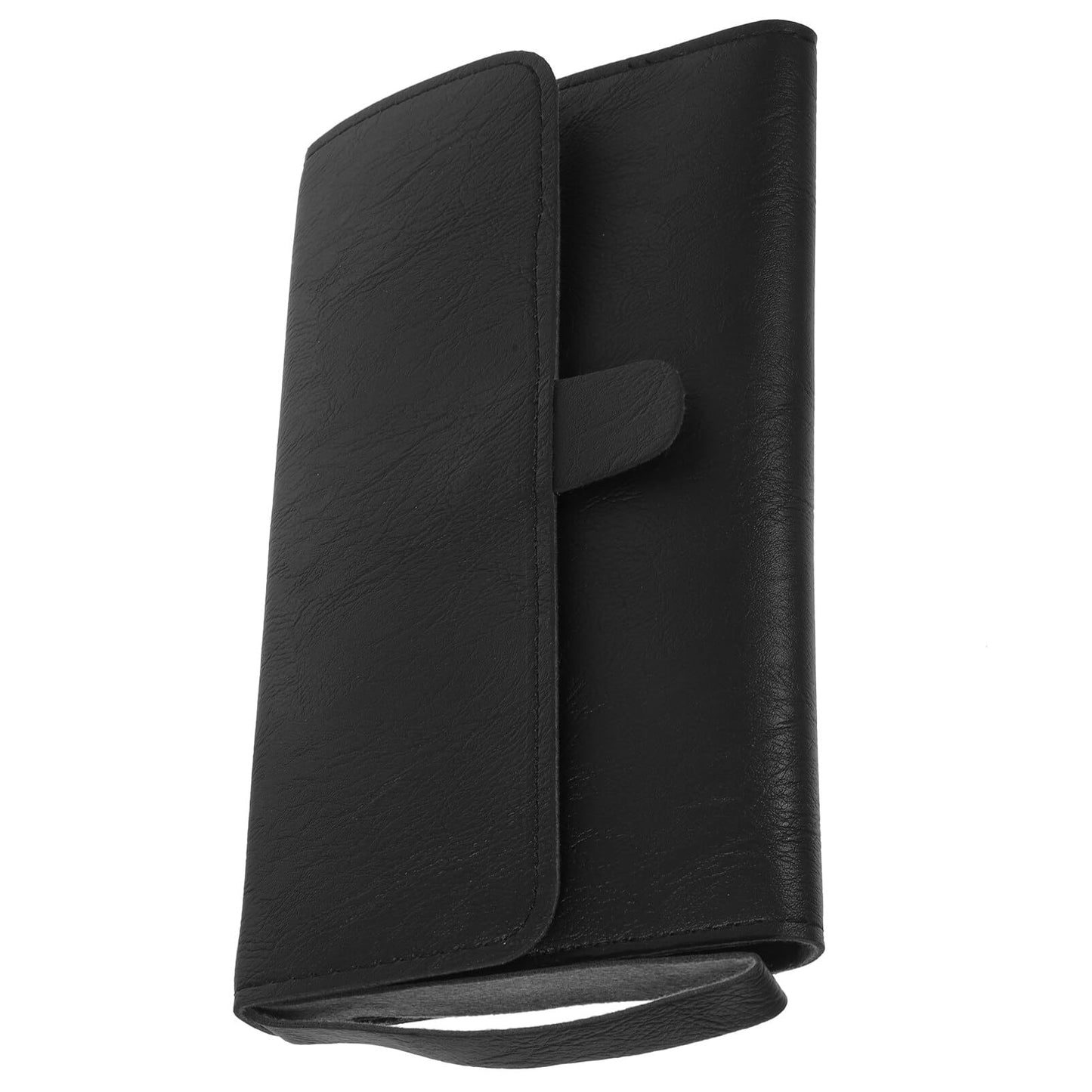 Hair scissor storage organizer Scissors Bag Barber Leather Pouch Case Foldable Hairdressing Tool Holder Bag for Scissors Shear Hair scissor container Comb leather barber scissors case