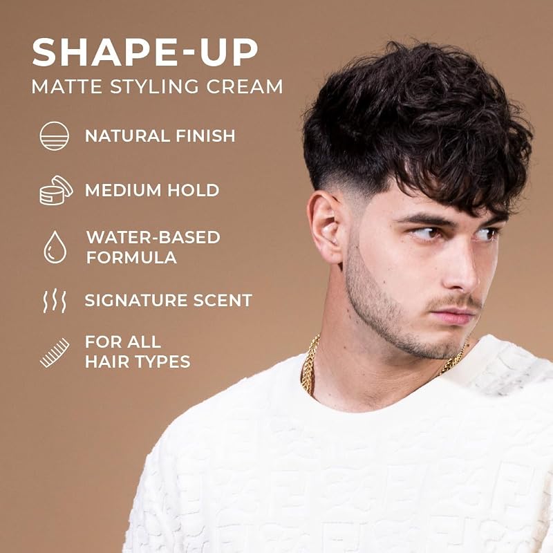 Mane Tame Deluxe Pomade for Men - Firm Hold, Medium Shine, Water-Based 3.3 oz (Variation: FIRM HOLD)