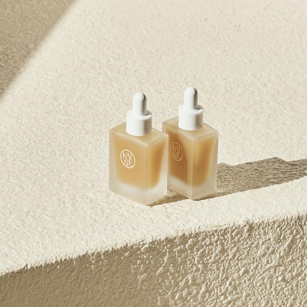 KAINE Kombu Barrier Ampoule | Moisturizing Serum with 73% Fermented Kombucha, 5% Panthenol, and Ceramide for Hydration and Skin Barrier Care, Korean Skin Care, 30mL/1.01 fl oz