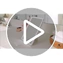 Mavoro 7x9 LED Wall & Table Makeup Mirror with Lights - Rechargeable, Glass, 3M Mount, Portable