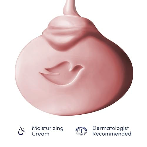 Dove Rebalancing White Peach & Rice Milk Beauty Bar Soap - Moisturizing, pH Balanced, 14 Pack