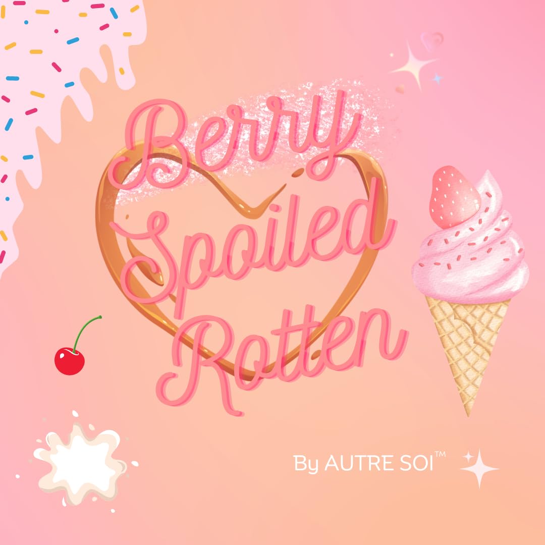 AUTRE SOI Confetti Hair Perfume Berry Spoiled Rotten with Natural Fragrance Oil 100ML/ 3.38FL OZ, Sweet & Fruity Vanilla, Cotton candy parfum, hair mist spray, Cruelty Free, Long lasting for all hair.