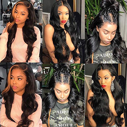 8 Inch Human Hair Extensions Body Wave Virgin Brazilian Hair for Black Women