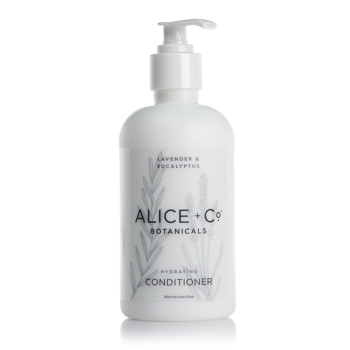 Alice + Co. Conditioner | Lavender & Eucalyptus | Hair Care | Fairfield by Marriott | Hotel Bath Amenities | 8.5 oz Conditioner