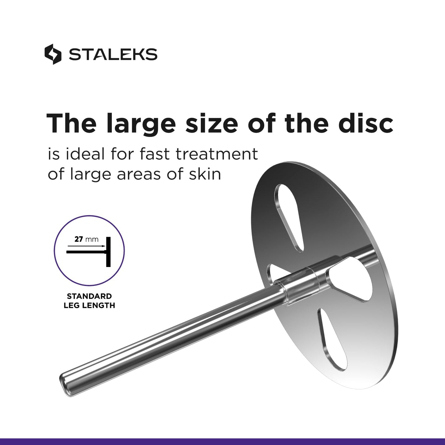 Staleks Pro PODODISC L Expert Pedicure Disc with 5 Disposable Files – 25 mm Diameter – 180 Grit – Stainless Steel – for Hardware Pedicure
