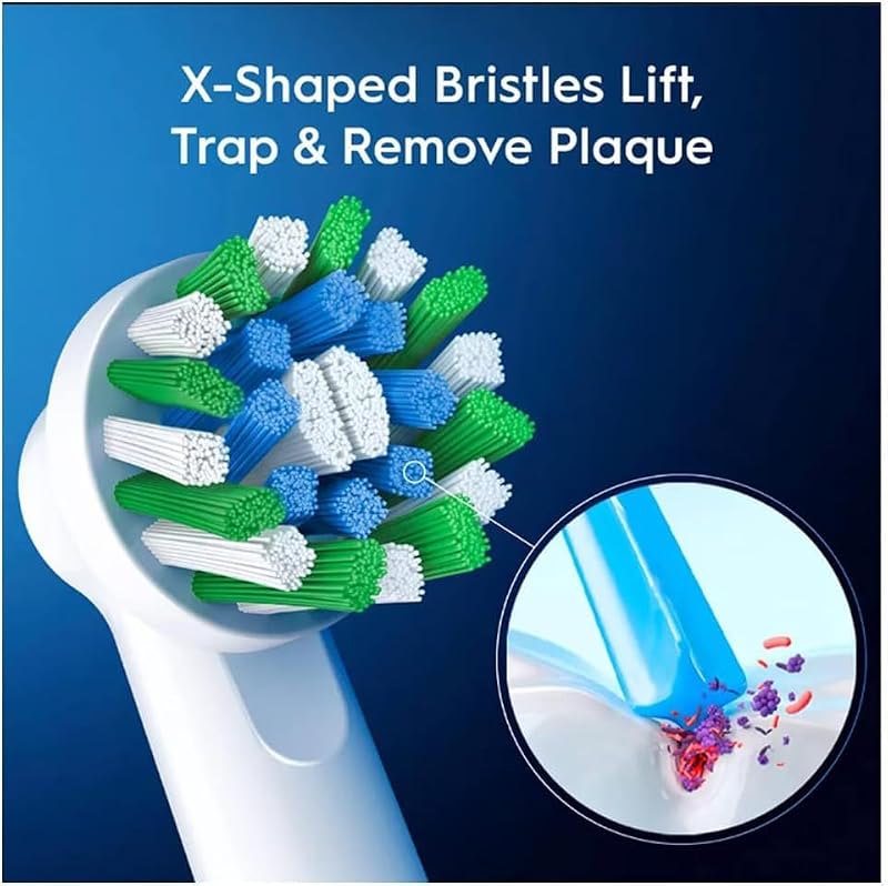 Oral-B Cross Action Electric Toothbrush Replacement Heads - 10 Pack