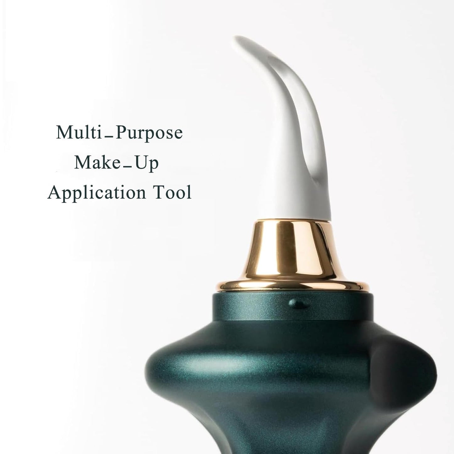 Easy No-Skip Eyeliner Kit with Silicone Brush - Smudge Proof & Quick Dry Liner, Easy Application - Green Silicone Eye Liner Tool (Brown Eyeliner Cream)