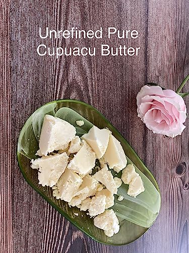 Cupuacu Butter 8oz - Pure, Raw & Unrefined for DIY Body Butters, Lotions & Soaps (Oslove Organics)