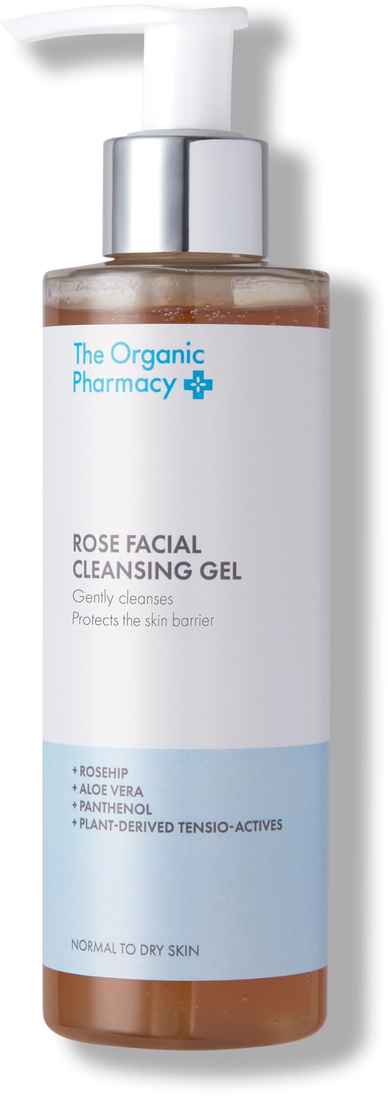 Rose Facial Cleansing Gel for All Skin Types – Calms Redness, Balances Oil, Protects Against Environment
