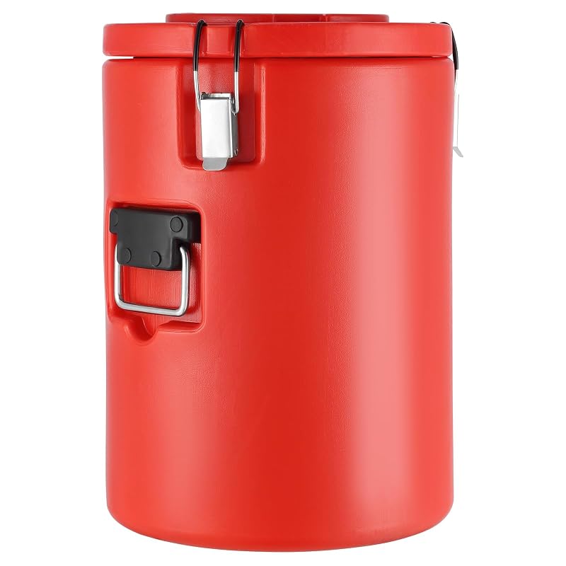 4.5 Gal Stainless Steel Insulated Beverage Dispenser with Spigot - Dual-Layer Hot & Cold Server (9.2 L) - Food-Grade, Leak-Proof