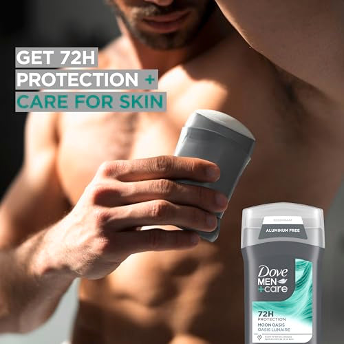 Dove Men+Care Moon Oasis Aluminum-Free Deodorant Stick - 4 Pack, 3 oz Each