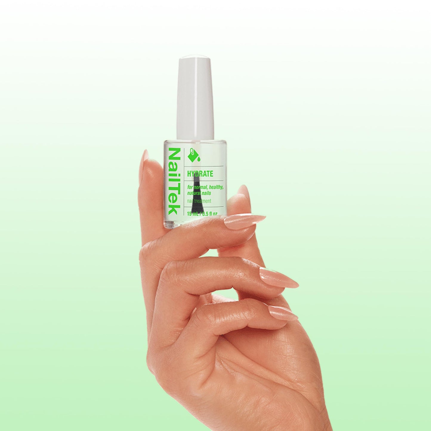 Nail Tek Nutrition Kit – Nail Strengthener and Growth Polish Treatment with Mini Crystal File, Nail-Repair for Damaged Nails, 2 x 0.5 fl oz