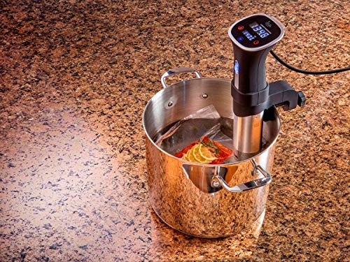 800W Sous Vide Immersion Cooker with Digital LED Touch Screen & Adjustable Clamp