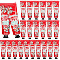 24 Pcs Cheer Team Hand Cream Bulk Small Galentines Valentines Day Gifts for Women Friends Cheerleader Goodie Bag Stuffers Mini Cheerleading Lotion Homecoming Season Party Favors(Red)