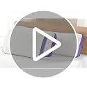 Queen Adjustable Memory Foam Pillow Set - 2 Pack with Removable Cover, Cooling & Support