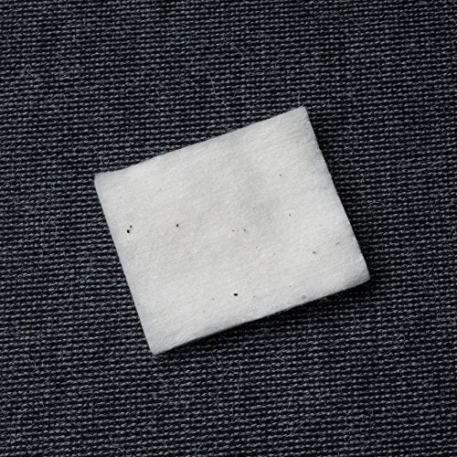 Japanese Organic Cotton Pads 100 Pieces 100% Organic Unbleached [Made in Japan] (4 Packs)