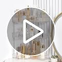 360° Rotating Makeup Organizer with 3 Tiers - Clear Lazy Susan for Vanity & Bathroom