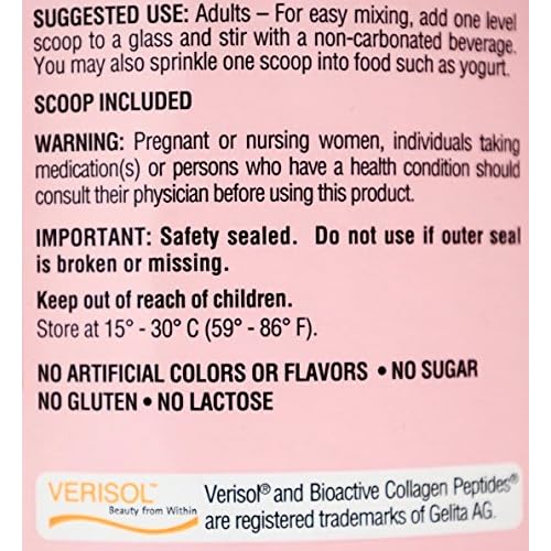 Worry Free Gadgets C-1215667 Trunature Verisol Collagen Pow Perp Healthy Skin With Bioactive