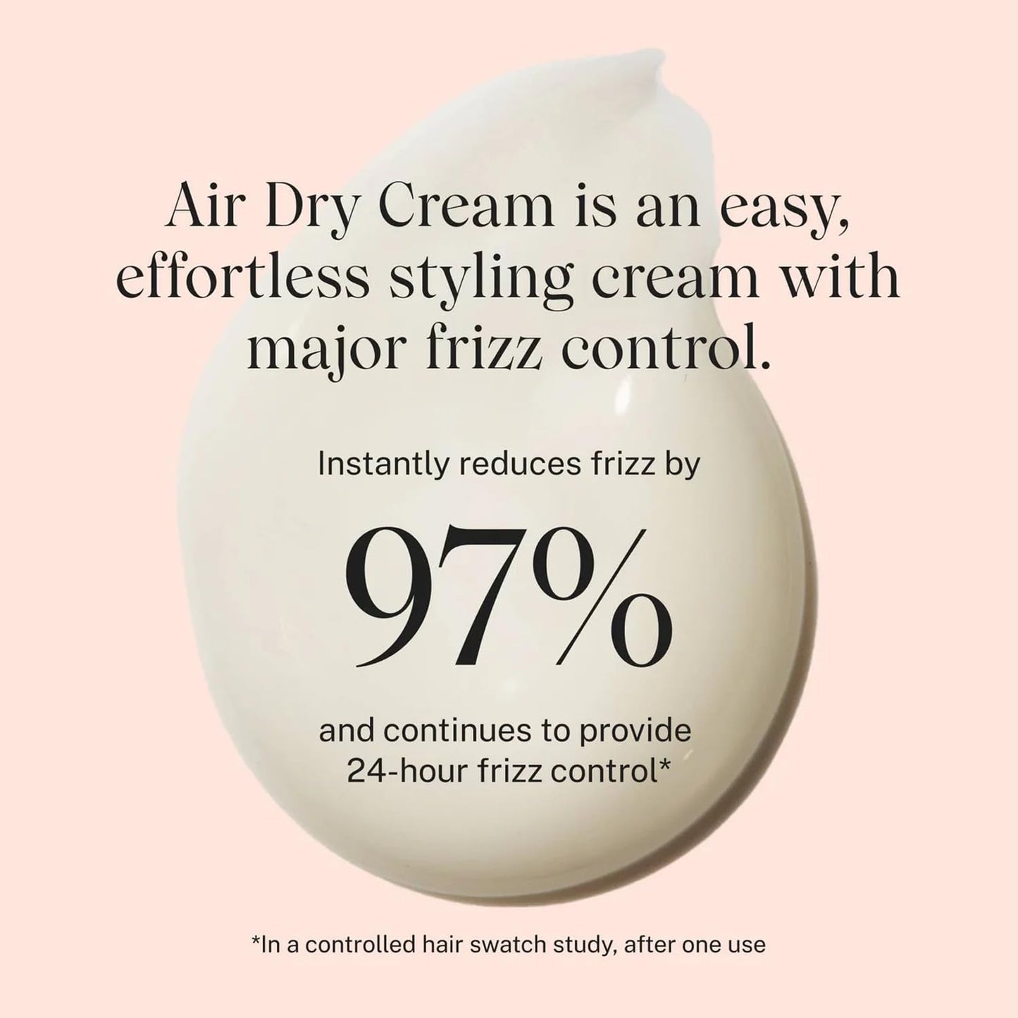 Complete Air Dry Cream, No Heat Air Dry Cream, Frizz Control & Natural Texture – Color‑safe, Hair Styling Creams for Curly, Wavy & Straight Hair (2)