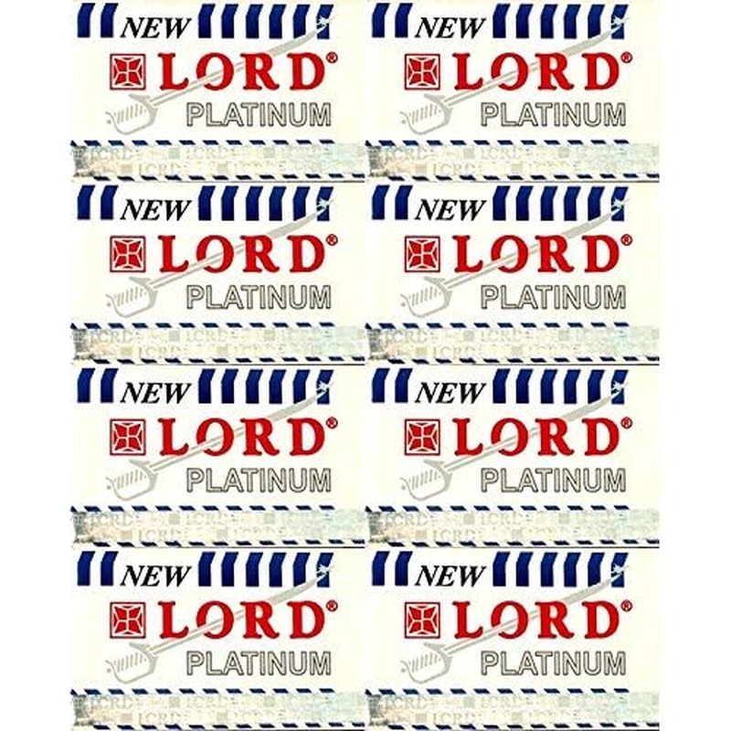 40 Lord Platinum Double Edge Razor Blades