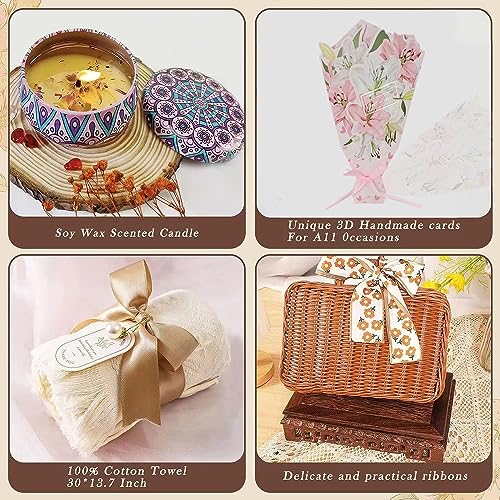 Self Care Gift Box for Women - Thank You & Get Well Brown Variation