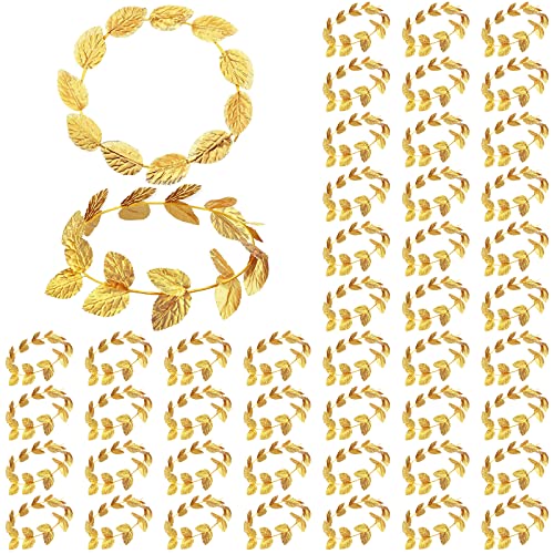 24 Pcs Gold Laurel Crown Wreath Headbands for Women - Roman Style Costume Accessories Variation of THIS listing