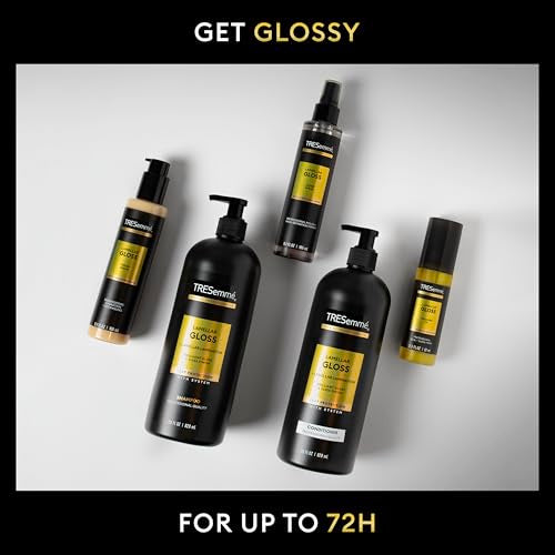 TRESemmé Lamellar Gloss Shampoo & Conditioner Set – 2 x 28 fl oz + Ultra Shine Spray