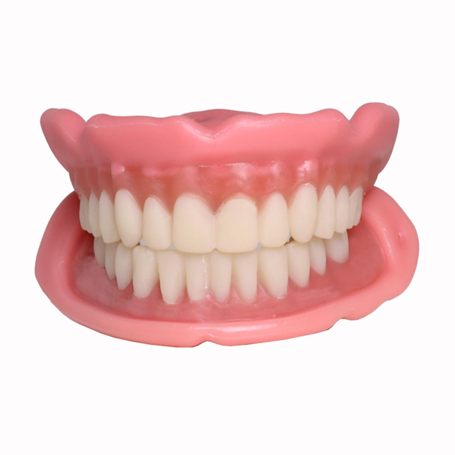 Easy Denture: Self-fit at Home in Mins, Boil-&-Bite Functional Denture, Adjusts for Narrow or Wide Arches, Long-term or temporary Solution, Eat, Drink and Smile Confidently, Small/Medium Denture Set
