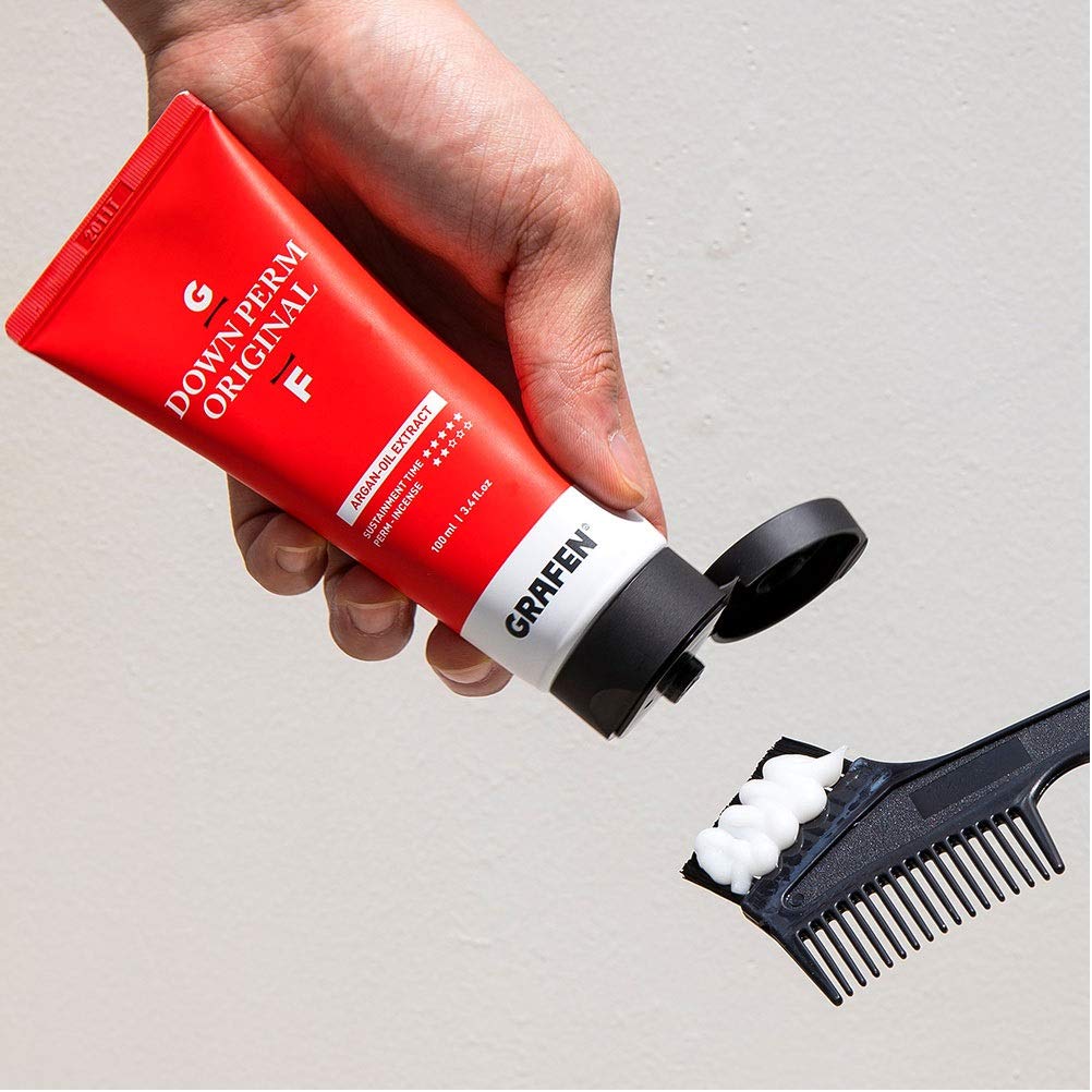Grafen Down Perm 100ml(3.38oz) Men's Self Styling Side Hair Down Perm K-beauty