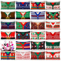 24 Pcs Christmas Makeup Bags Bulk Cosmetic Bags 7 x 4.33 Inches Zipper Portable Pouch Purses Gifts for Women Holiday Travel Xmas Party Supply(Ugly Sweater)