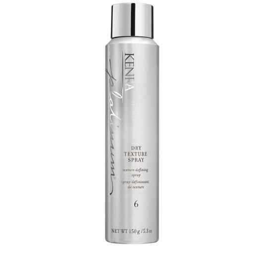 Kenra Platinum Dry Texture Spray 6 | Texture Defining Styler | Increases Texture & Fullness | Absorbs Oils & Impurities | Ultra-Lightweight, Non-Drying Formulation | All Hair Types | 5.3 oz.
