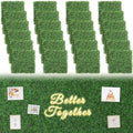 Artificial Grass Wall Panels 24pcs 20x20 Inches Boxwood Hedge for Outdoor Indoor Garden Privacy Fence - Variation 1